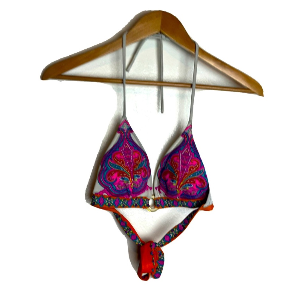 Vibrant Multicolor Bikini Top